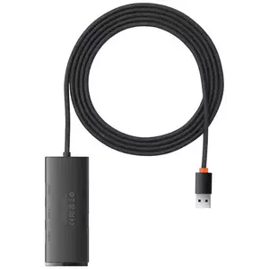 Hub 4w1 Baseus Lite Series USB do 4x USB 3.0 2m (czarny) kép