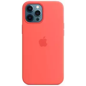 Tok Apple MHL93ZM/A iPhone 12 Pro Max MagSafe pink citrus Silicone Case (MHL93ZM/A) kép