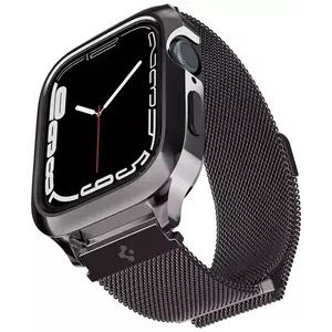 Óraszíj SPIGEN METAL FIT ”PRO” APPLE WATCH 7 / 8 (45 MM) GRAPHITE (ACS04585) kép