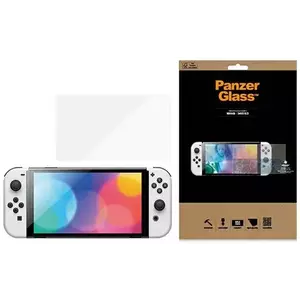 TEMPERED KIJELZŐVÉDŐ FÓLIA PanzerGlass Standard Nintendo Switch OLED Antibacterial (5711724067907) kép