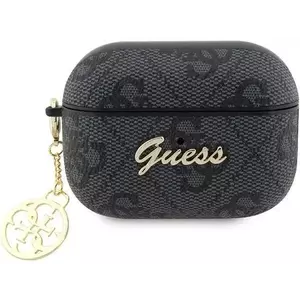 Tok Guess AirPods Pro 2 cover black 4G Charm Collection (GUAP2G4GSMK) kép