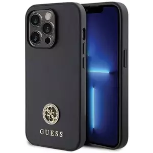 Tok Guess GUHCP14XPS4DGPK iPhone 14 Pro Max 6.7" black hardcase Strass Metal Logo (GUHCP14XPS4DGPK) kép