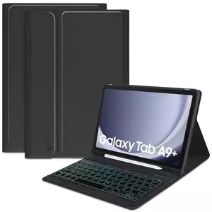 Tok TECH-PROTECT SC PEN + KEYBOARD GALAXY TAB A9+ PLUS 11.0 X210 / X215 / X216 BLACK (9319456607888) kép