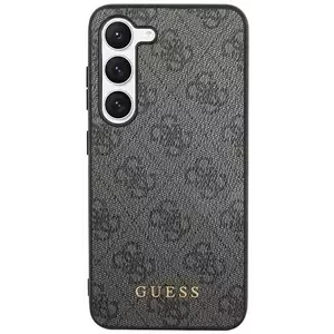 Tok Guess GUHCS24LG4GFGR S24 Ultra S928 black hardcase 4G Metal Gold Logo (GUHCS24LG4GFGR) kép