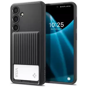 Tok Spigen Liquid Slot, matte black - Samsung Galaxy S24 (ACS07360) kép