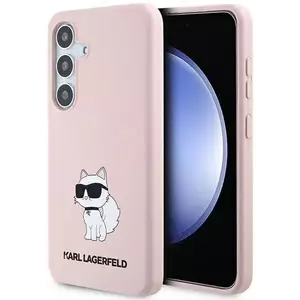 Tok Karl Lagerfeld KLHCS24SSNCHBCP S24 S921 hardcase pink Silicone Choupette (KLHCS24SSNCHBCP) kép