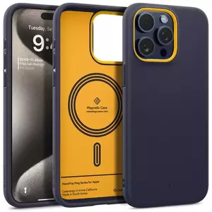 Tok Spigen Caseology Nano Pop Mag, blueberry navy - iPhone 15 Pro Max (ACS06617) kép