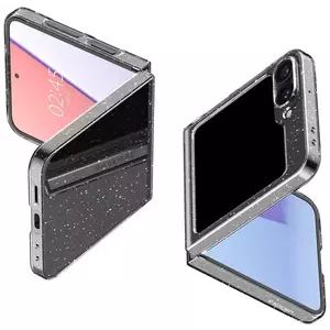 Tok Spigen Air Skin, glitter crystal quartz - Samsung Galaxy Z Flip6 (ACS07838) kép