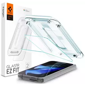 TEMPERED KIJELZŐVÉDŐ FÓLIA Spigen Glass tR EZ Fit (Cover 2 Pack), transparency - Google Pixel 9 Pro Fold (AGL07873) kép