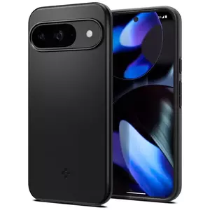 Tok Spigen Thin Fit, black - Google Pixel 9 Pro/Pixel 9 (ACS07697) kép