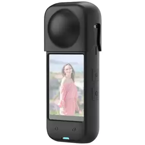 Tok PULUZ Silicone protective case for Insta360 X4 (black) kép