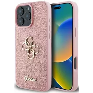 Tok Guess GUHCP16XHG4SGP iPhone 16 Pro Max 6, 9" pink HC Fixed Glitter Big 4G (GUHCP16XHG4SGP) kép