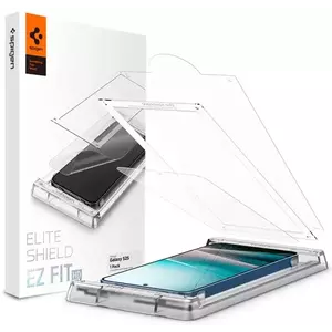 TEMPERED KIJELZŐVÉDŐ FÓLIA Spigen EliteShield EZ Fit HD 1 Pack - Samsung Galaxy S25 (AFL09091) kép