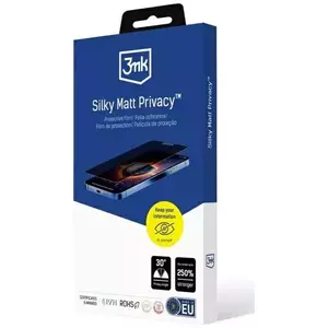 TEMPERED KIJELZŐVÉDŐ FÓLIA 3MK Silky Matt Privacy Sam S25 Ultra Privacy Film kép