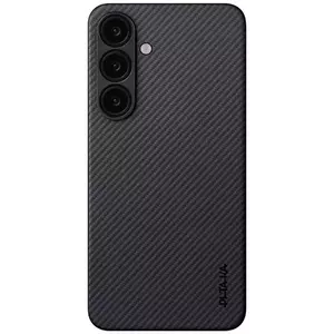 Tok Pitaka Ultra-Slim Case, Black/Grey Twill - Sansung Galaxy S25+ (KS2501S) kép