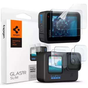 TEMPERED KIJELZŐVÉDŐ FÓLIA Spigen Glass tR SLIM Multi Pack F2P/L2P - GoPro Hero 4K (AGL09190) kép