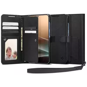 Tok Spigen Wallet S, black - Samsung Galaxy S25+ (ACS09125) kép