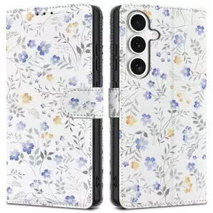 Tok TECH-PROTECT WALLET GALAXY S25 SPRING FLOWERS (5906302360468) kép