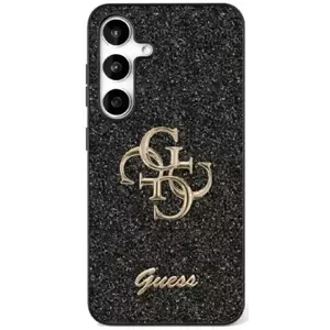 Tok Guess Fixed Glitter Big 4G Metal Logo case for Samsung Galaxy S25 black (GUHCS25SHG4SGK) kép