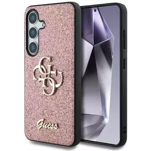 Tok Guess Fixed Glitter Big 4G Metal Logo case for Samsung Galaxy S25+ pink (GUHCS25MHG4SGP) kép