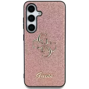 Tok Guess Fixed Glitter Big 4G Metal Logo Case for Samsung Galaxy S25 Ultra pink (GUHCS25LHG4SGP) kép