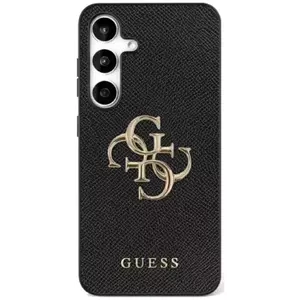 Tok Guess Grained Big 4G Logo Small Classic Logo Case for Samsung Galaxy S25 Ultra black (GUHCS25LPGT4MBK) kép