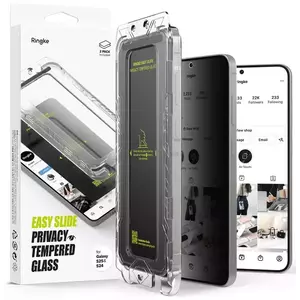 TEMPERED KIJELZŐVÉDŐ FÓLIA RINGKE EASY SLIDE 2-PACK PRIVACY GLASS GALAXY S25 PRIVACY (8800274968455) kép