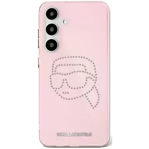 Tok Karl Lagerfeld Rhinestones K. Head Logo Samsung Galaxy S25 case pink (KLHCS25SHKHDCELP) kép