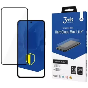 TEMPERED KIJELZŐVÉDŐ FÓLIA 3MK HardGlass Max Lite Black tempered glass for Samsung Galaxy S25 black kép