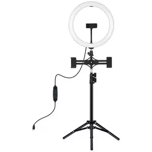 A fény PULUZ Ring light with tripod and phone holder PKT3099B kép