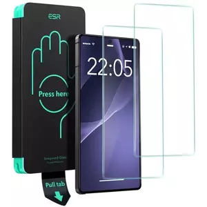 TEMPERED KIJELZŐVÉDŐ FÓLIA ESR TEMPERED GLASS 2-PACK GALAXY S25 ULTRA CLEAR (4894240252741) kép