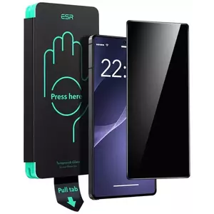 TEMPERED KIJELZŐVÉDŐ FÓLIA ESR TEMPERED GLASS GALAXY S25 ULTRA PRIVACY (4894240252703) kép