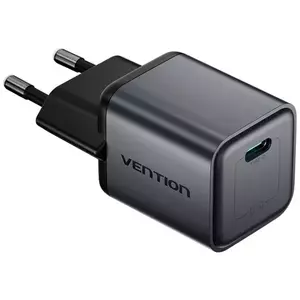 Töltő GaN Vention USB-C 20W Charger (Gray) kép