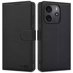 Tok TECH-PROTECT WALLET XIAOMI REDMI NOTE 14 4G / LTE MATTE BLACK (5906302361151) kép