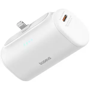 Töltő Powerbank OS-Baseus Compact IP 5000mAh 20W (white) kép