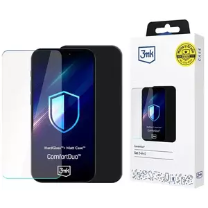 Tok 3MK ComfortDuo Matt Black Kit for Samsung Galaxy S25 black kép