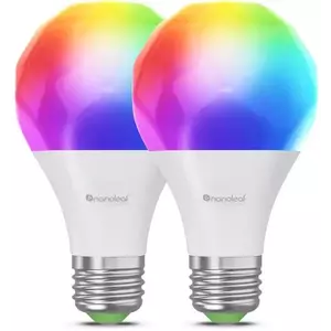 Nanoleaf Matter Wi-Fi A19 Smart E27 Bulb 2PK (N7501B02-2A60E) kép