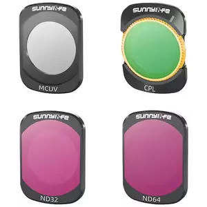 Szűrő Sunnylife MCUV, CPL, ND32, ND64 Filters for DJI Osmo Pocket 3 kép