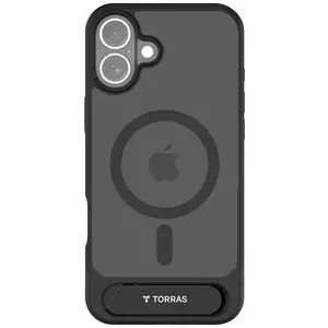 Tok Torras Pstand Series Case for iPhone 16 (Black) kép