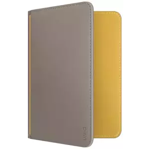 Tok UNIQ Belmont Passport Case RFID Blocking Gray-Yellow (UNIQ-BELMONT-FGRYCYEL) kép