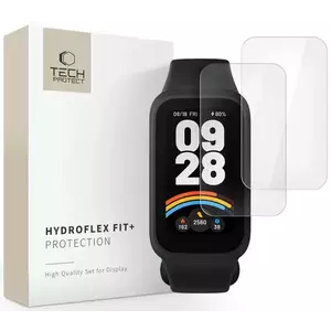 KIJELZŐVÉDŐ FÓLIA TECH-PROTECT HYDROGEL FOIL HYDROFLEX FIT+ 2-PACK XIAOMI SMART BAND 9 ACTIVE CLEAR (5906302361441) kép