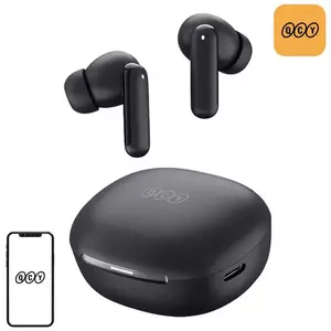 Fejhallgató TWS QCY MeloBuds HT16 Headphones (black) kép