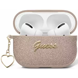 Tok Guess Metallic Script Charm case for AirPods 4 gold (GUA4PGMCSD) kép