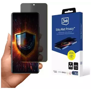 KIJELZŐVÉDŐ FÓLIA 3MK Silky Matt Privacy Privacy Film for Redmi Note 14 Pro+ kép