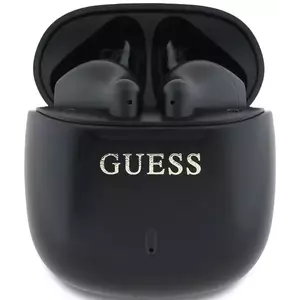 Fejhallgató Guess Printed Classic Logo TWS Wireless Earphones Black (GUTWSJ14ESGK) kép