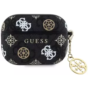 Tok Guess PU 4G Peony Charm Case for AirPods Pro Black (GUAPP4RPEK) kép