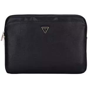 Tok Guess PU Grained Triangle Logo Sleeve for Notebook 14" Black (GUCS14ZPGTSPSK) kép