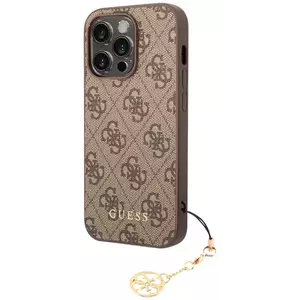 Tok Guess 4G Charm Case for iPhone 13 Pro Tone on Tone Brown (GUHCP13LGF4GCW) kép