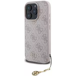 Tok Guess 4G Charm Case for iPhone 16 Pro Tone on Tone Pink (GUHCP16LGF4GCP) kép