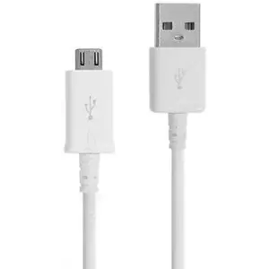 Kábel Samsung ECB-DU68WE microUSB Data Cable 0.8m White (Bulk) (2454577) kép